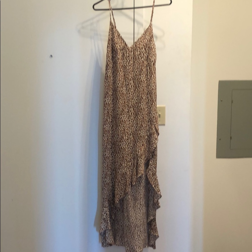 Leopard Print Maxi Dress